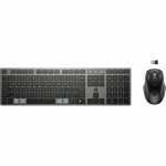 HP 725 Multi Rechargeable Wireless Keyboard & Mouse Combo | Multi-Device | Rechargeable | Silent Keys | Wireless – New
