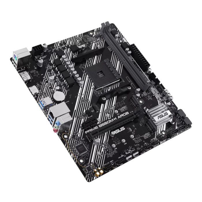 Asus PRIME B550M-K ARGB AM4 and Asus Prime LC 240 ARGB Liquid CPU Cooler Bundle - Image 3