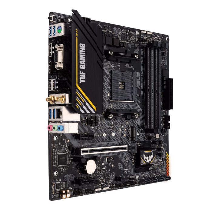Asus TUF Gaming A520M-PLUS WiFi AM4 and Asus Prime LC 240 ARGB Liquid CPU Cooler Bundle - Image 3