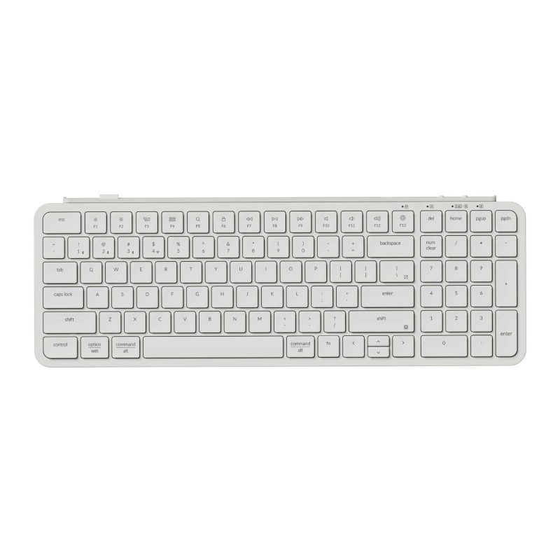 B2P K8 Keychron B2 Pro Ultra Slim 96 Wireless Keyboard Ivory White wr 01a