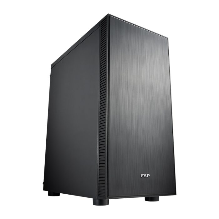 FSP CMT223S | ATX Mid Tower | Micro ATX & Mini-ITX | 4x 120mm Fans Pre-Installed - New - Image 1