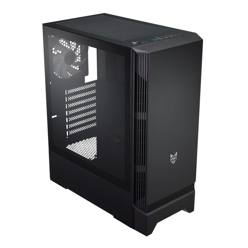 CMT260 FSP CMT260 ATX Gaming Chassis – Black wr 01b