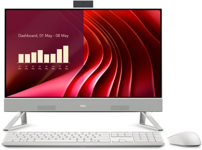 Dell 24 AIO EC24250 | 23.8-inch FHD | Intel Core i5-1334U | 16GB RAM | 512GB SSD - Refurbished - Image 1