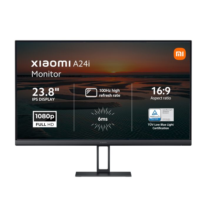 Xiaomi A24i | 23.8-inch FHD IPS | 100Hz Refresh Rate | 6ms Response | VESA Mount - New - Image 1