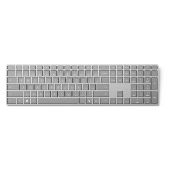 Microsoft Surface Keyboard 2nd Edition | Bluetooth Wireless | Compact Design | Gray - New - Image 1