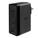 FSP 65W PD USB Type-C Power Adapter | 65W Power Delivery | 100-240V Universal Input | USB-C + USB-A | 90g Compact – New