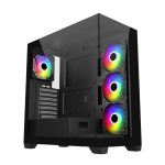 FSP M340 ARGB | ATX Mid Tower | 4x ARGB Fans | 360mm Radiator Support – New