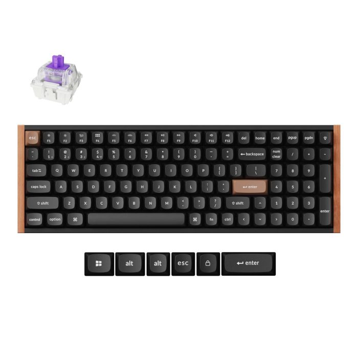 Keychron K4 HE | 96% Layout | Tri-Mode Wireless | Hall Effect Switches | RGB Backlight - New - Image 1