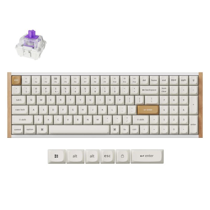 Keychron K4 HE | 96% Layout | Magnetic Hot-Swap Switches | RGB Backlit | Bluetooth 5.2 - New - Image 1