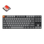 Keychron K1 Max | 80% TKL Layout | Low-Profile Gateron Jupiter Red | 2.4GHz & Bluetooth 5.1 | RGB Backlit – New