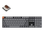 Keychron K5 Max | Full-Size 100% Layout | QMK/VIA Wireless | RGB Backlit | Hot-Swap Brown Switches – New