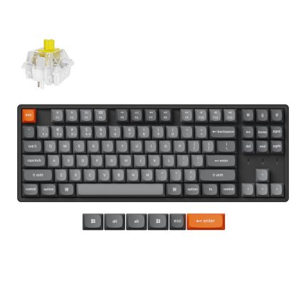 Keychron K8 Max | 80% TKL Wireless | QMK & VIA | Hot-Swap BANANA Switches | RGB - New