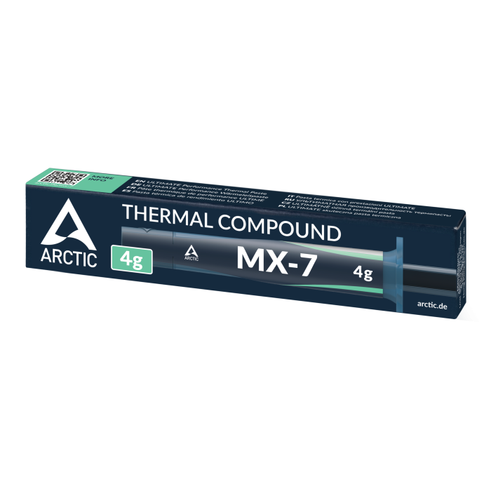 ARCTIC MX-7 Thermal Paste | 4g | High Filler Content | Non-Conductive | Long-Lasting - New - Image 1