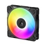 ARCTIC P12 Pro Reverse ARGB | 12cm Fan | 3000RPM PWM | Fluid Dynamic Bearing | ARGB Gen2 – New