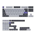 Keychron KSA PBT Keycap Set | Double Shot PBT | KSA Profile | ANSI Layout | Dark Grey & White Smoke - New