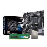PCBuilder LEVEL UP Core Upgrade Kit | AMD Ryzen 5 5500 6-Core | 16GB DDR4 3200MHz | Asus A520M Motherboard | AM4 Socket – New