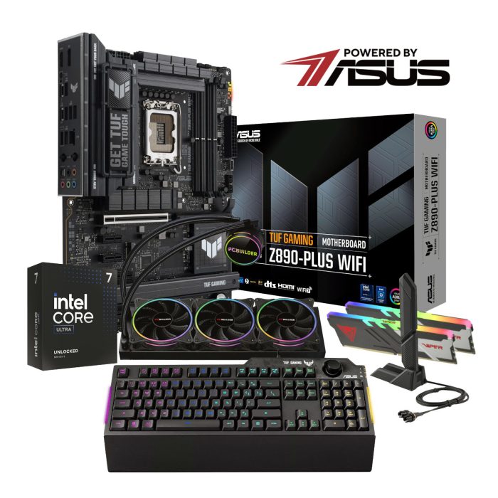 PCBuilder LEVEL UP Core Upgrade Kit | Intel Core Ultra 7 265K | 32GB DDR5 | Asus Z890 Motherboard | 360MM AIO Cooler - New - Image 1