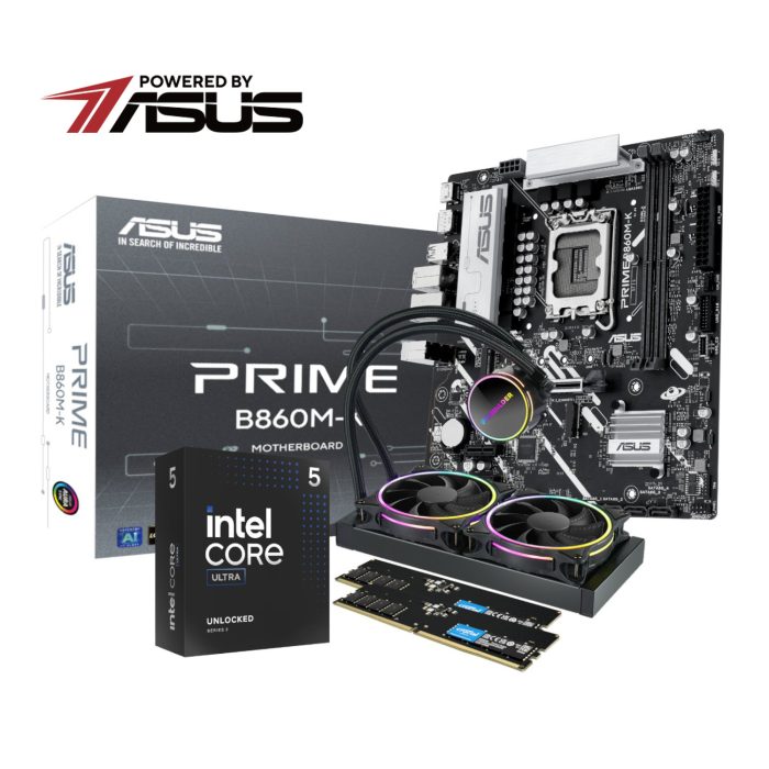 PCBuilder Intel Core Ultra 5 245K | Level Up Core Upgrade Kit | 16GB DDR5 | 240MM AIO Cooler - New - Image 1