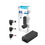 FSP PRO 65W Universal Laptop Adapter | 65W Output | 19V | Multi-Tip Compatible | Dell Laptops – New
