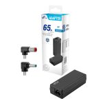 FSP PRO 65W Universal Laptop Adapter | 65W Output | 19V | HP Compatible | 360° Safety Protection – New