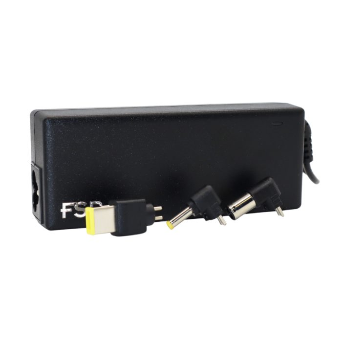 FSP NB PRO 90W | Lenovo Notebook Adapter | 19V Output | 90W | Exchangeable Tips - New - Image 1