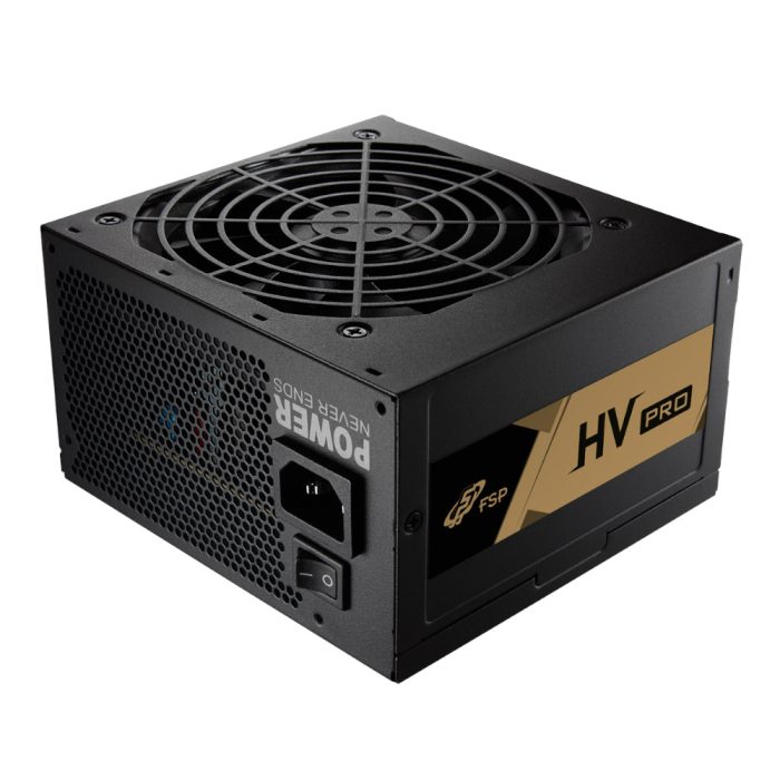 FSP HV Pro | 650W ATX PSU | 80 PLUS 85% Efficiency | Active PFC | Non-Modular - New - Image 1