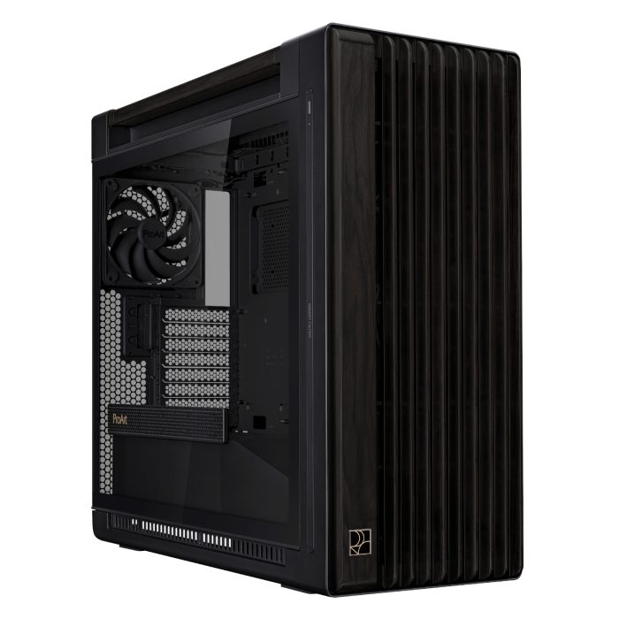 ASUS ProArt PA602 Wood Edition | Mid Tower ATX | FSC® Ash Wood Front Panel | 420mm Radiator Support | Dual 200mm Fans - New - Image 1