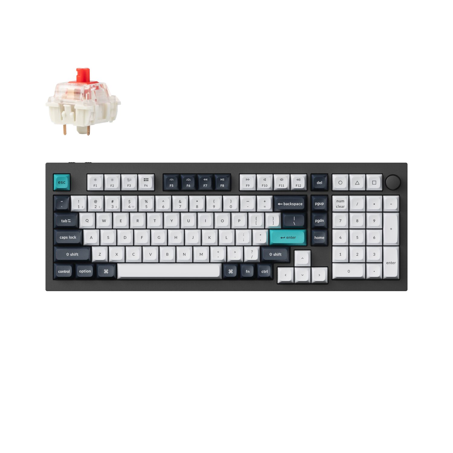 Q5M-M1-WR-01 Keychron Q5 Max | 96% Layout | Triple-Mode Wireless | QMK/VIA | Hot-Swap MX – New