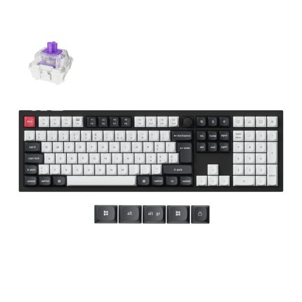 Keychron Q6 HE QMK | Full-Size Wireless | Rapid Trigger | Hall Effect Switches | 4000mAh Battery - New
