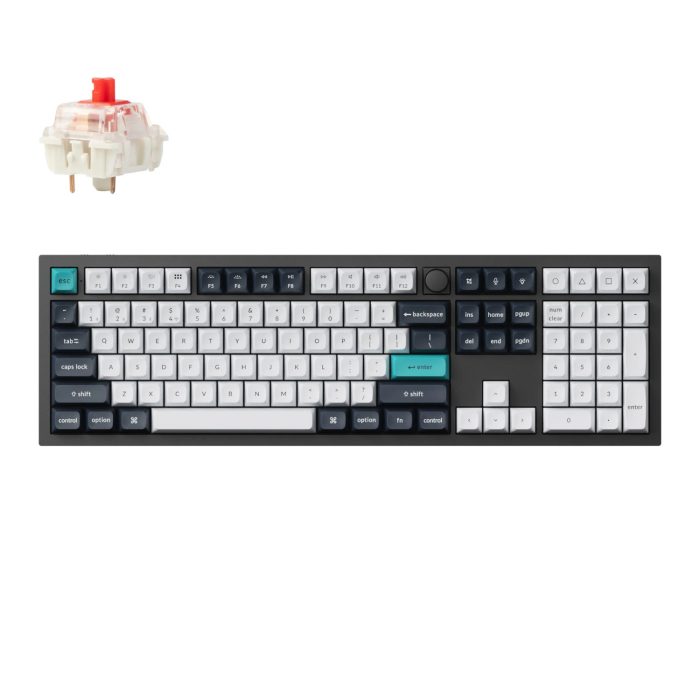 Keychron Q6 Max | 100% Full-Size Layout | Tri-Mode Wireless | Gateron Jupiter Switches | 4000mAh Battery - New - Image 1