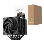 DeepCool AK620 G2 | Dual 120mm PWM Fans | 6 Copper Heatpipes | 57.76 CFM Airflow | 159mm Height – New
