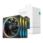 DeepCool FL12R SE | 120mm ARGB PWM | 3-Fan Pack | 41.14 CFM | Hydro Bearing – New