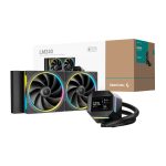 DeepCool LM240 ARGB | 240mm AiO Liquid Cooler | Dual 120mm ARGB Fans | PWM Control – New