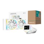 DeepCool LM240 ARGB | 240mm AiO Liquid Cooler | Dual 120mm ARGB Fans | PWM Control – New