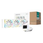 DeepCool LM360 ARGB | 360mm AIO Liquid Cooler | 3x 120mm ARGB Fans | Intel LGA1851 & AMD AM5 | White – New