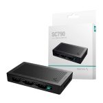 DeepCool SC790 | 6-Port ARGB PWM Fan Hub | Magnetic Mount | SATA Power | 6x 3-Pin ARGB + 6x 4-Pin PWM - New