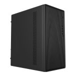 FSP S120 M-ATX Mid Tower | Micro ATX & Mini-ITX | USB 3.0 Front Panel | 120mm Rear Fan | Compact Black Chassis – New