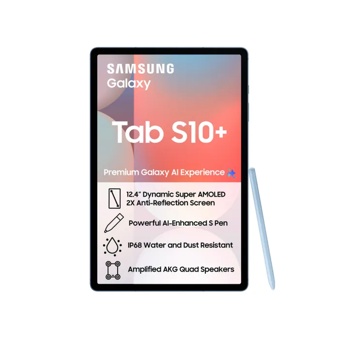 SM-X826BZAAAFA_default Samsung Galaxy Tab S10+ 5G | 12.4-inch WQXGA+ | 12GB RAM | 256GB Storage - New - Image 1