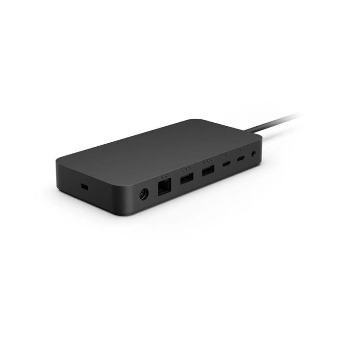 T8I-00014_default Microsoft Surface Thunderbolt 4 Dock | Thunderbolt 4 | USB-C | USB-A | Dual 4K Display - New - Image 1