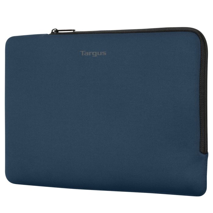 Targus EcoSmart MultiFit Sleeve | 11-12 Inch | Protective Neoprene Exterior | Non-Scratch Lining | Blue - New - Image 1