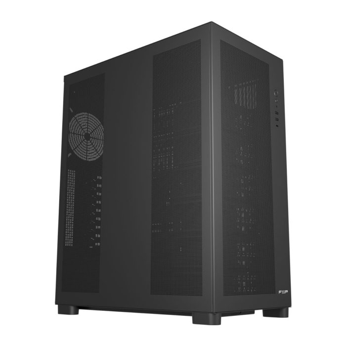 FSP U500 | E-ATX Full Tower | 9 Expansion Slots | 480mm Radiator Support | 4x HDD + 6x SSD Bays - New - Image 1