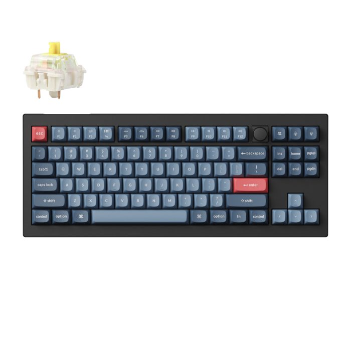 Keychron V3 Max | 80% TKL Wireless | Gateron Jupiter Banana Switch | QMK/VIA | 4000mAh Battery - New - Image 1