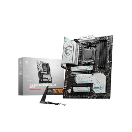 MSI X670E Gaming Plus WIFI | AMD AM5 Socket | DDR5 up to 7800MHz | PCIe 5.0 | Wi-Fi 6E - New