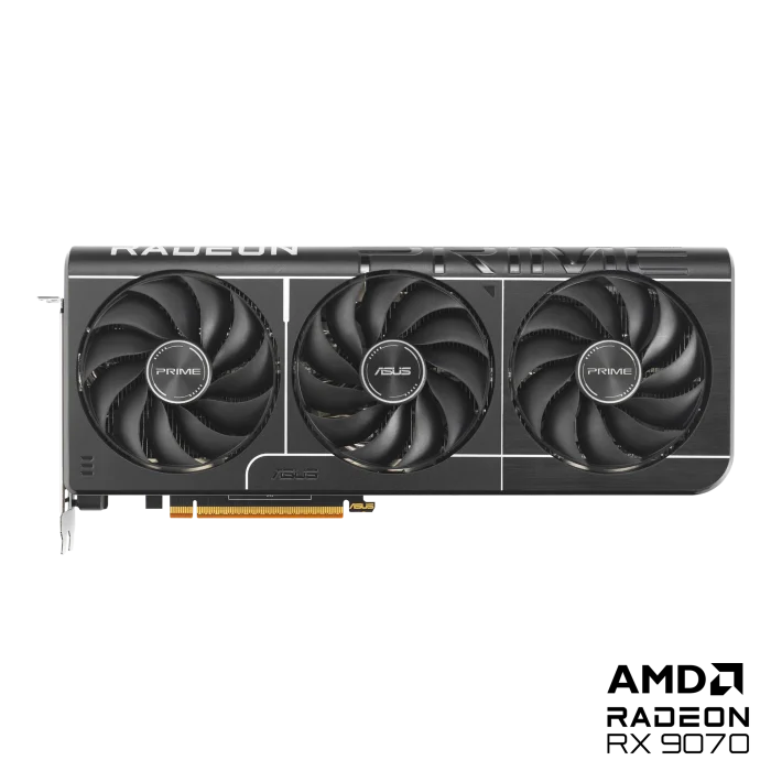 ASUS Prime RX9070 | AMD Radeon RX 9070 | 16GB GDDR6 | PCIe 5.0 | 256-bit - New - Image 1