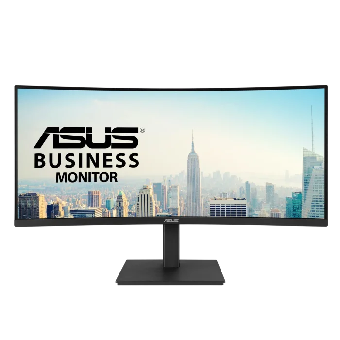 ASUS VA34VCPSR Docking Monitor | 34-inch WQHD 3440x1440 | 1500R Curved | USB-C PD 96W | USB 3.2 Hub - New - Image 1