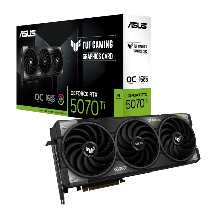 ASUS TUF Gaming RTX 5070 Ti | 16GB GDDR7 | PCIe 5.0 | 7680x4320 Resolution - New - Image 3