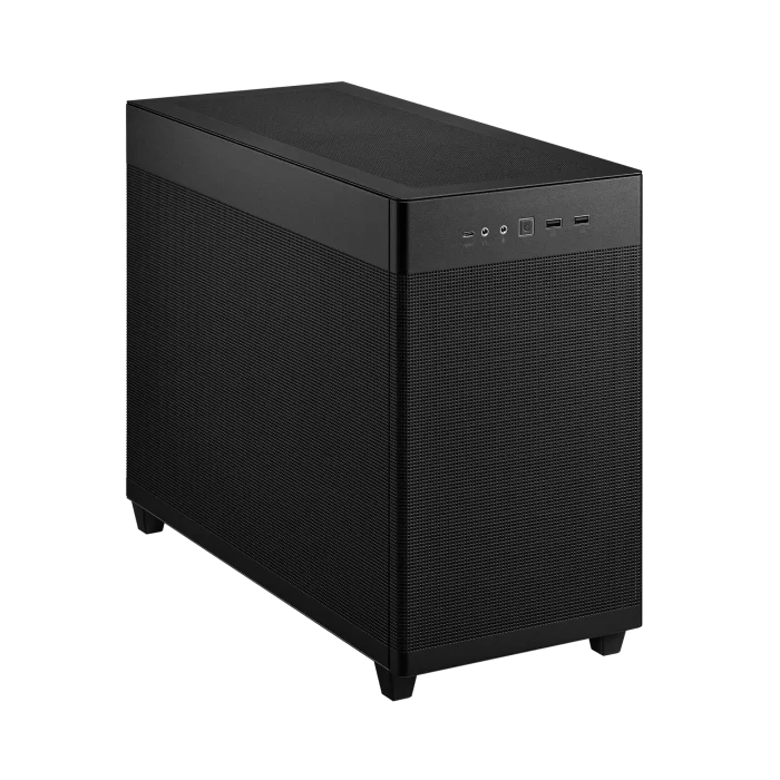 0cb4201d44df6a3cab8953e69832ff3f ASUS AP201 Prime Case TG | Mini Tower | Micro-ATX / Mini-ITX | Tempered Glass | USB 3.0 - New - Image 1