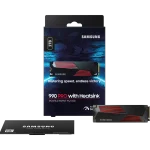 Samsung 990 PRO NVMe SSD | 2TB | M.2 Form Factor | 7450 MB/s Read | With Heatsink – New