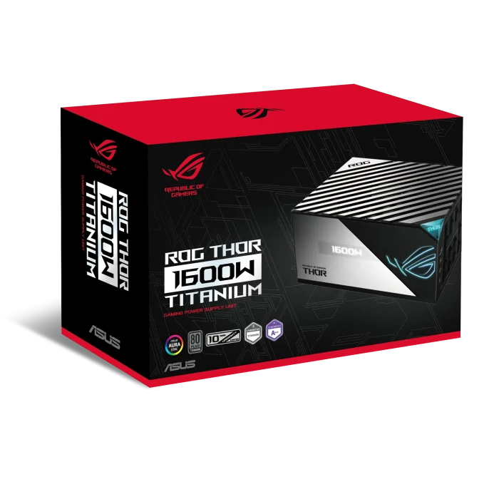ASUS ROG THOR 1600W | 80 Plus Titanium | Fully Modular | ATX PSU - New - Image 2