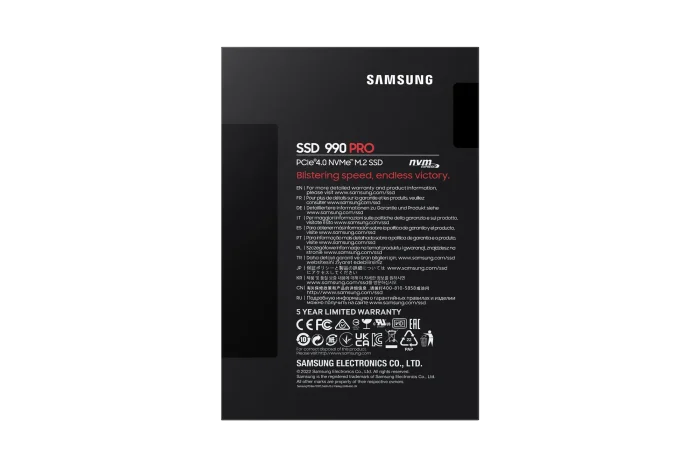Samsung 990 PRO NVMe SSD | 2TB M.2 | 7450 MB/s Read | 6900 MB/s Write - New - Image 7